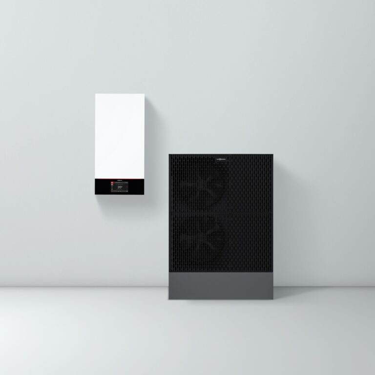 Viessmann Vitocal 250-A Innen- und Außeneinheit mit Farb-Touch-Display